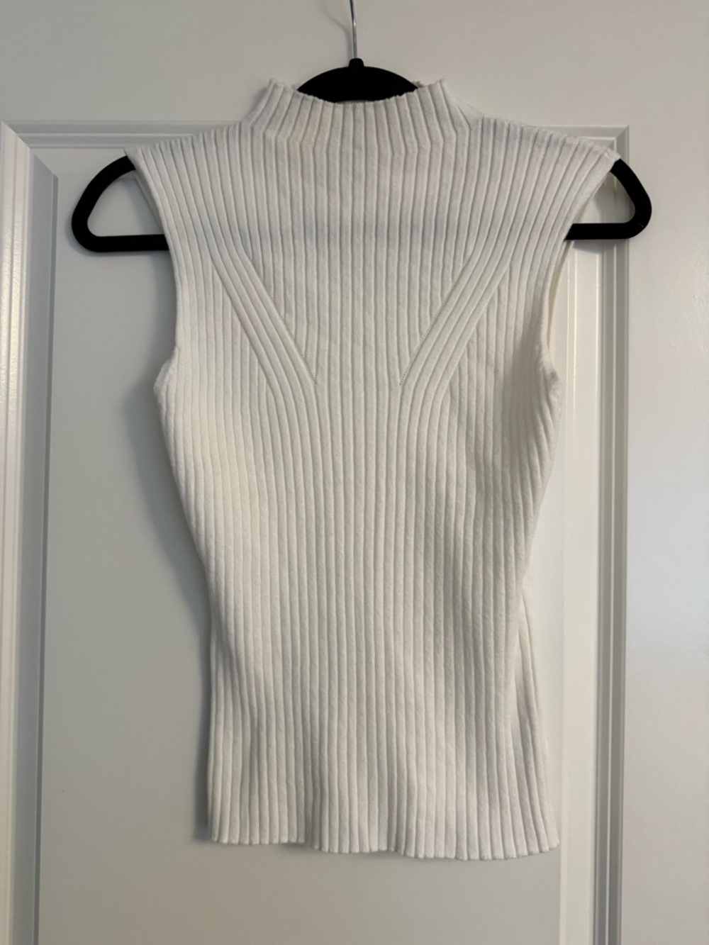 *5 for 25* - Summer Sale - Baltic Born Ivory Ribbed Mock Neck Tank